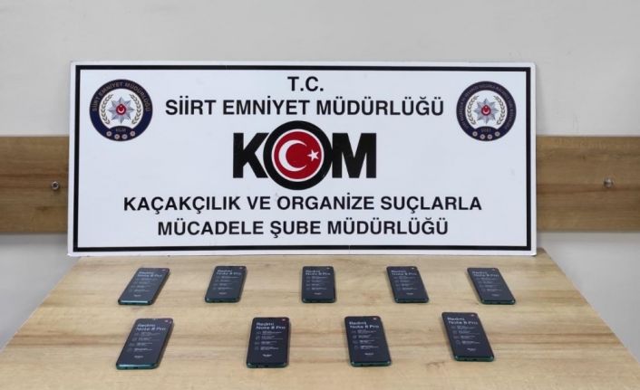 Siirt’te kaçakçılık operasyonu