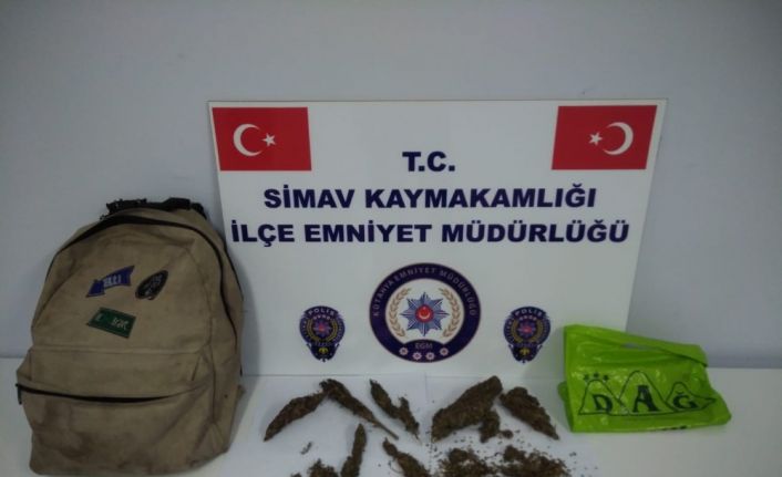 Simav’da uyuşturucu ve uyarıcı madde operasyonu