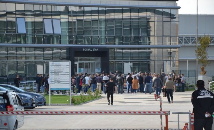 Şişe Cam Fabrikası işçilerinden ’mobbing’ protestosu