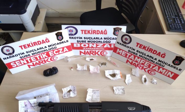 Tekirdağ’da uyuşturucu operasyonu: 5 gözaltı