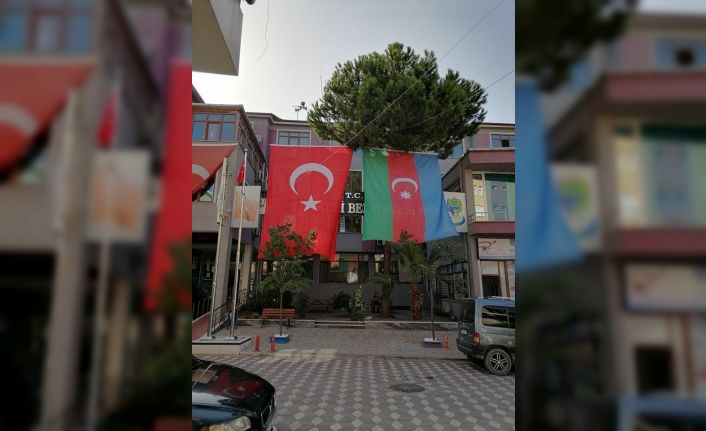 Türkeli’den Azerbaycan’a bayraklı destek