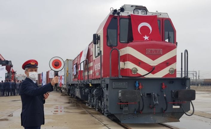 Yeşil Yol Projesi ile ilk tren Derince’ye doğru yola çıktı