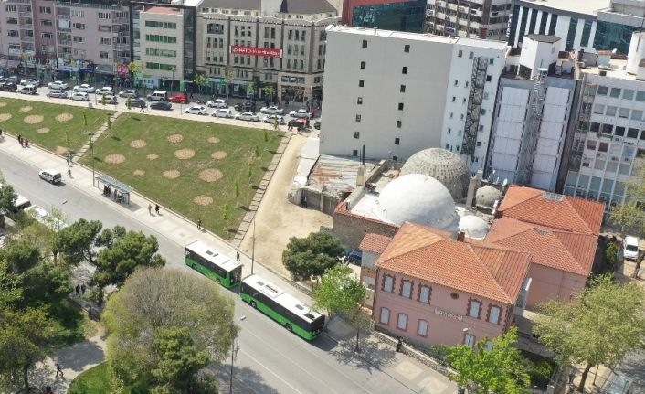 700 yıllık hamam ve çevresi gelecek nesillere aktarılacak