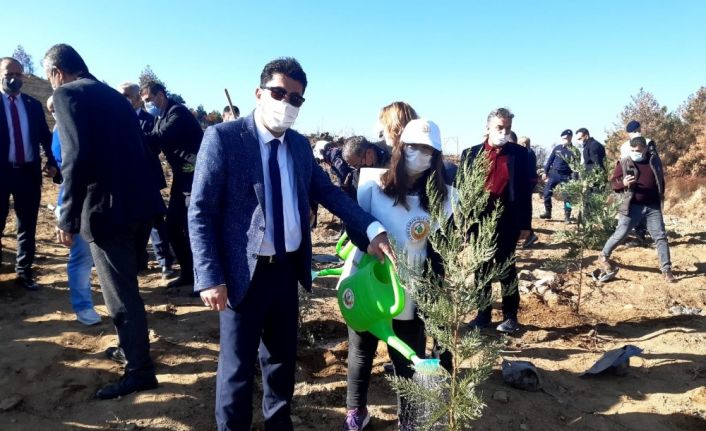 ADÜ Rektörü Aldemir Söke’deki ağaç dikme etkinliğine katıldı