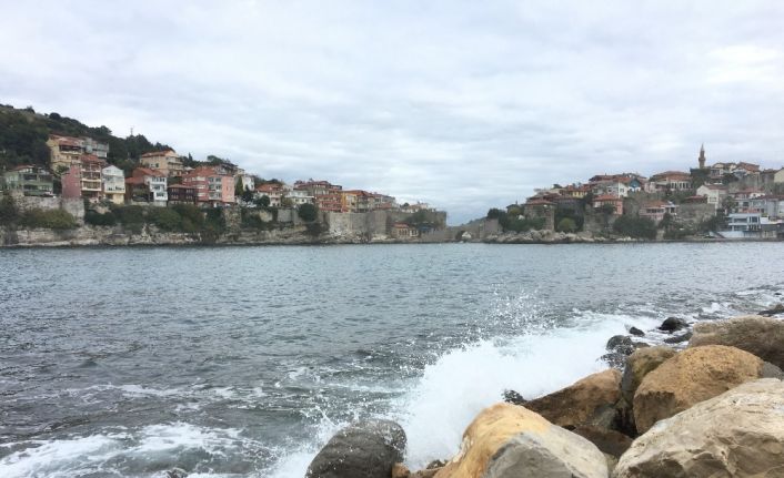 Amasra Kalesi’nde onarım çalışmaları tamamlanıyor