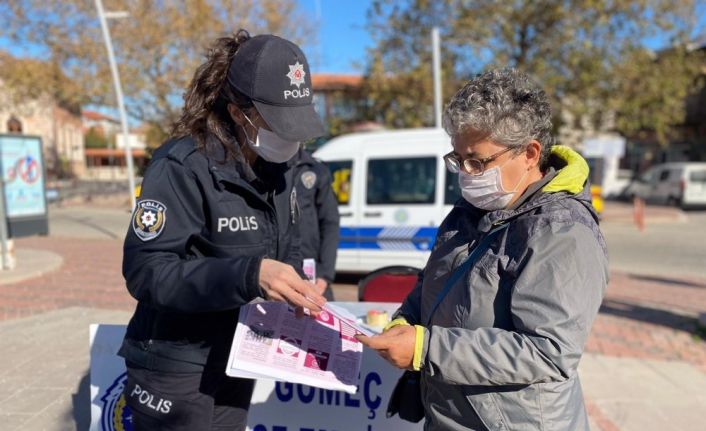 Balıkesir polisinden kadınlara “KADES” brifingi