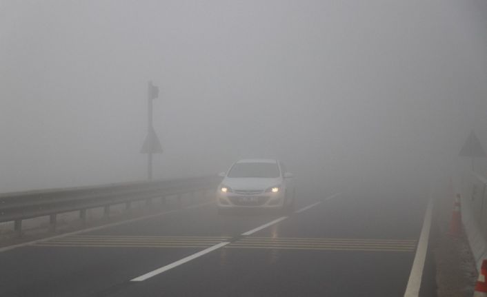 Bolu Dağı’nda görüş mesafesi 10 metreye düştü