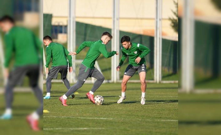 Bursaspor, 1922 Konyaspor maçı hazırlıklarını tamamladı