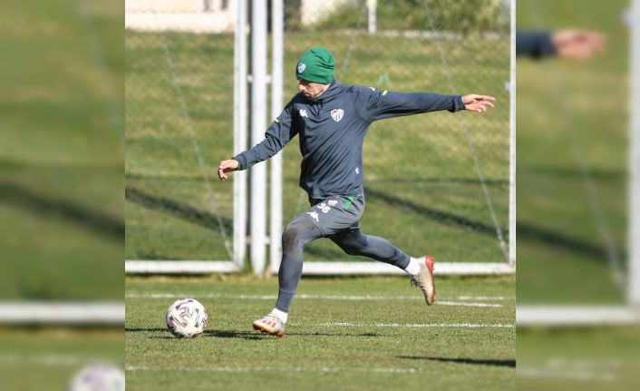 Bursaspor’da Altay maçı hazırlıkları devam ediyor