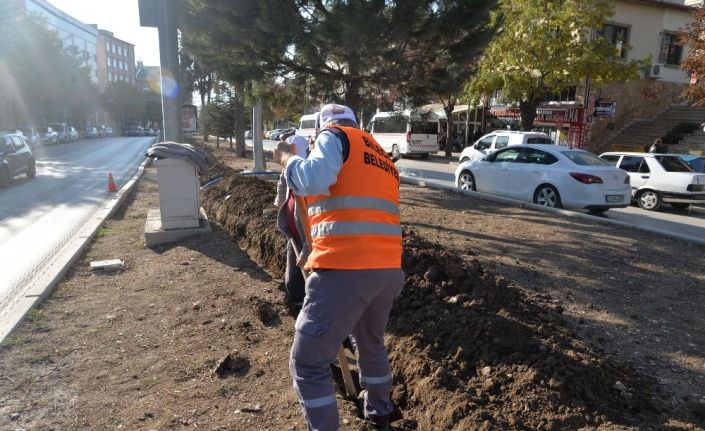 Çalışmalarla refüjler güzelleşecek