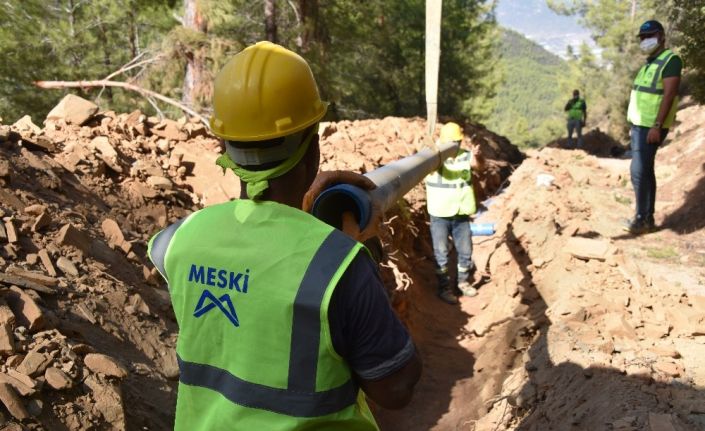 Çamlıpınaralanı Mahallesinin içmesuyu sorunu çözülüyor