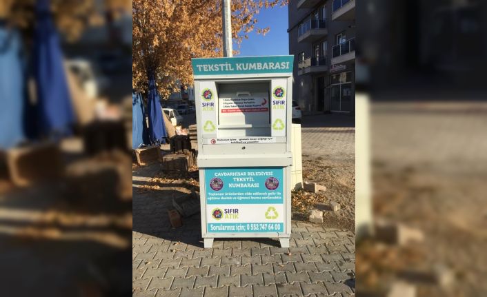 Çavdarhisar Belediyesi’nden ’Atık Giysileri Toplama’ projesi