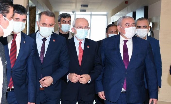 CHP Genel Başkanı Kılıçdaroğlu ATSO’yu ziyaret etti