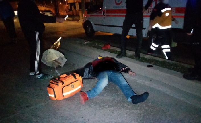 Gece yarısı feci kaza: Alkollü sürücü ağır yaralandı