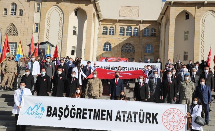 Hakkari’de 24 Kasım Öğretmenler Günü