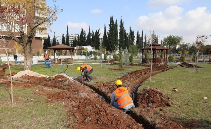 Haliliye’de parklara güvenlik kameraları kuruluyor