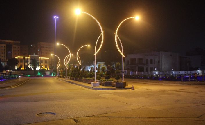 Hatay’da sokağa çıkma kısıtlaması sonrası caddeler sessizliğe büründü