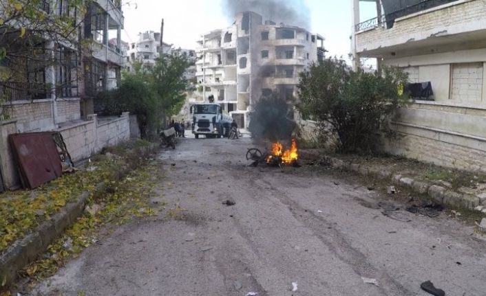 İdlib’de bomba yüklü motosiklet patladı: 1 ölü, 2 yaralı