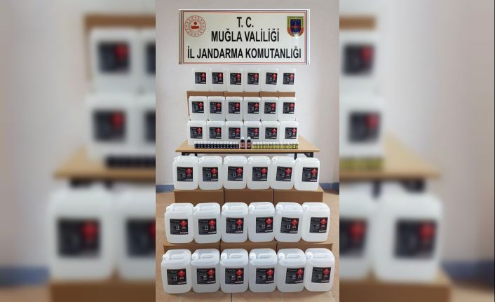 İnternetten etil alkol satarken jandarmaya yakalandı