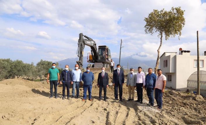 Kaş’ta bisiklet yolu için çalışmalar başladı