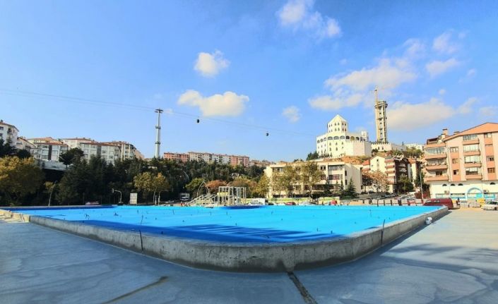 Keçiören’de süs havuzlu otopark hizmete açılacak