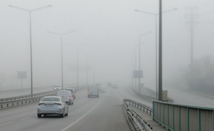 Kocaeli’nde yoğun sis etkili oluyor