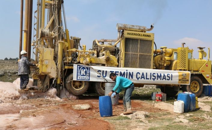 Konya Büyükşehir 11 ilçede daha su hasretini giderdi