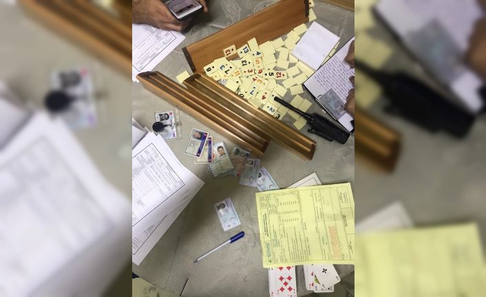 Kumar oynayan 20 kişiye toplam 87 bin lira ceza