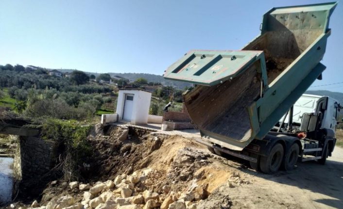 Mandallı Mahallesinde taşkın tehlikesine son verildi