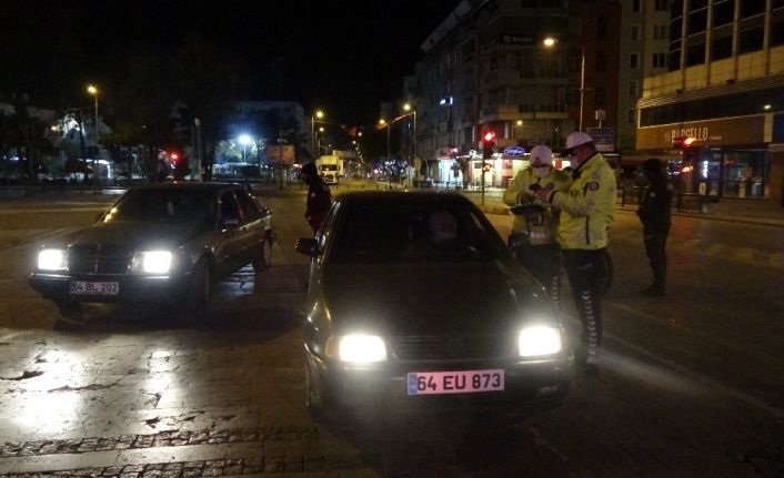 Polis bir çok noktada denetim düzenledi