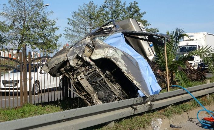 Trabzon’da trafik kazası; 1 ölü, 4 yaralı