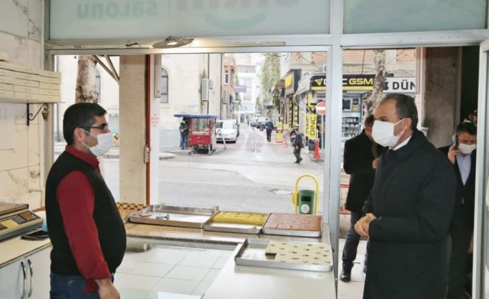 Başkan Kılınç, Atatürk Caddesi esnafını ziyaret etti