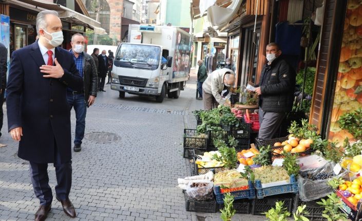 Büyükşehirden esnafa destek