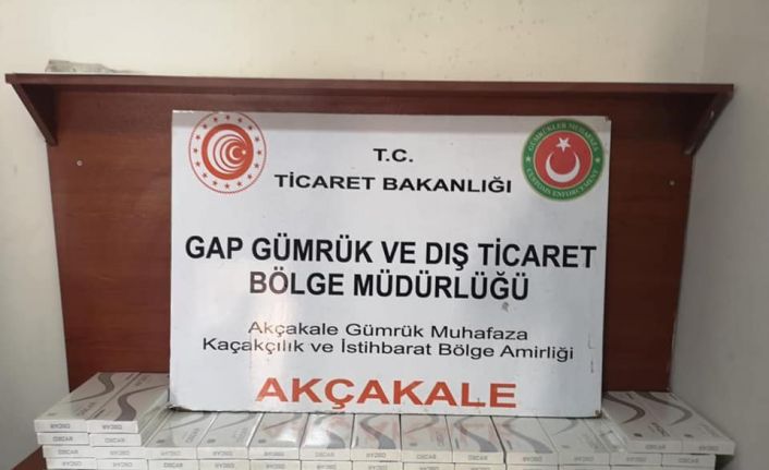 Gümrükte 500 paket sigara ele geçirildi