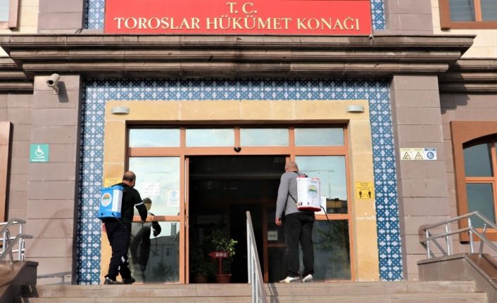 Toroslar’da dezenfeksiyon çalışmaları yoğunlaştı