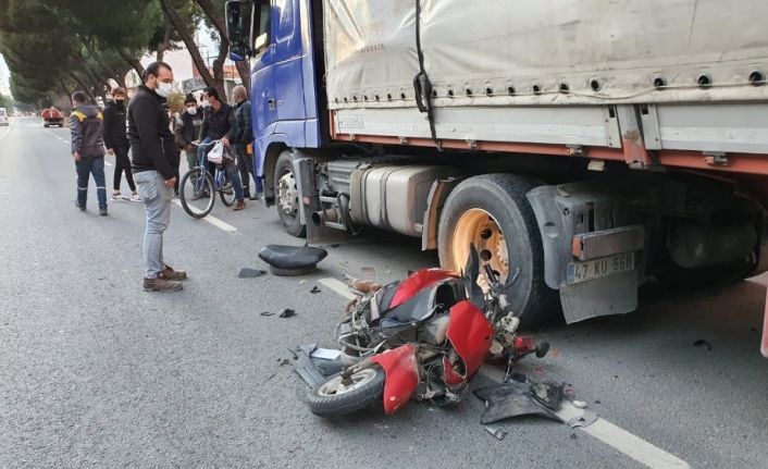 Aydın’da trafik kazası: 1 yaralı