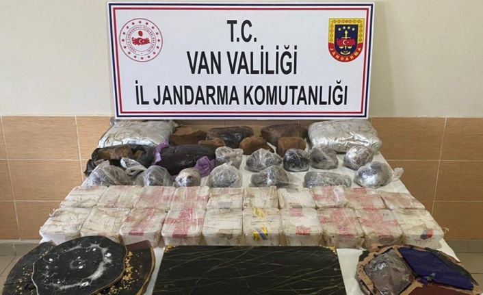 Başkale’de 62 kilo uyuşturucu ele geçirildi