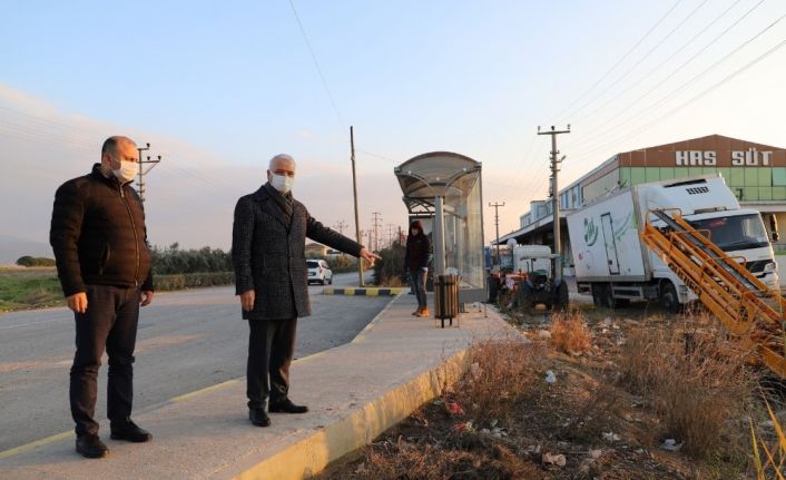 Saruhanlı’ya kapalı servis bekleme kabinleri yapılacak