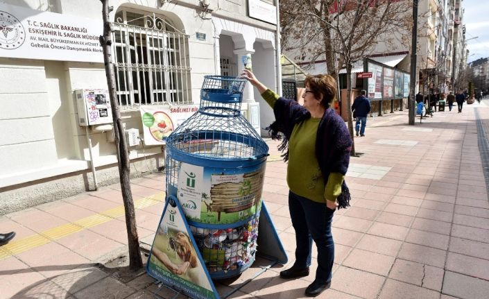 Tepebaşı’nda tonlarca atık ekonomiye kazandırıldı