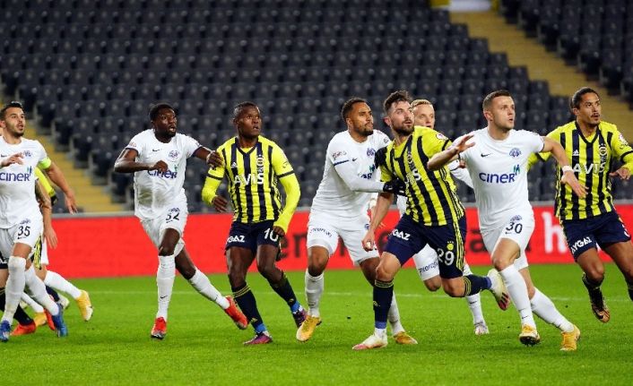 Ziraat Türkiye Kupası: Fenerbahçe: 0 - Kasımpaşa: 0 (İlk yarı)