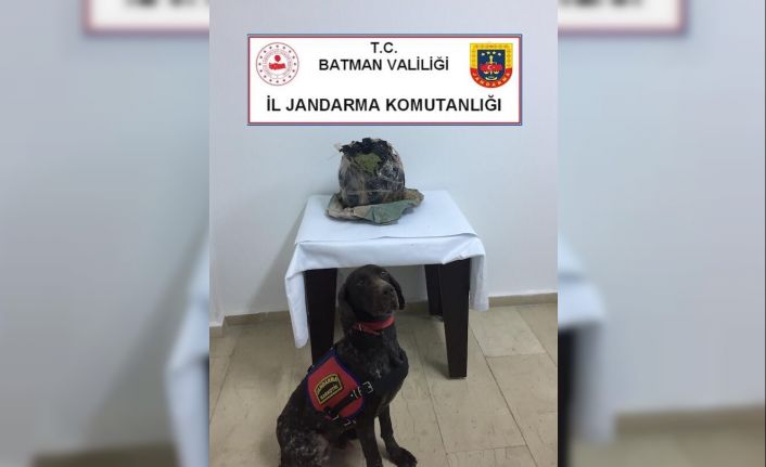 Batman’da 66 kilo esrar ele geçirildi