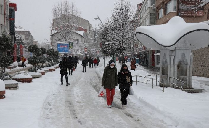 Bolu, eksi 29,7 dereceyle en soğuk il oldu