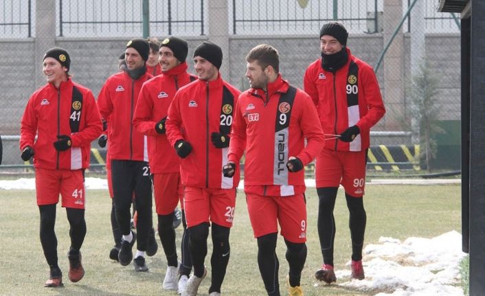 Eskişehirspor, Samsunspor maçının hazırlıklarına başladı