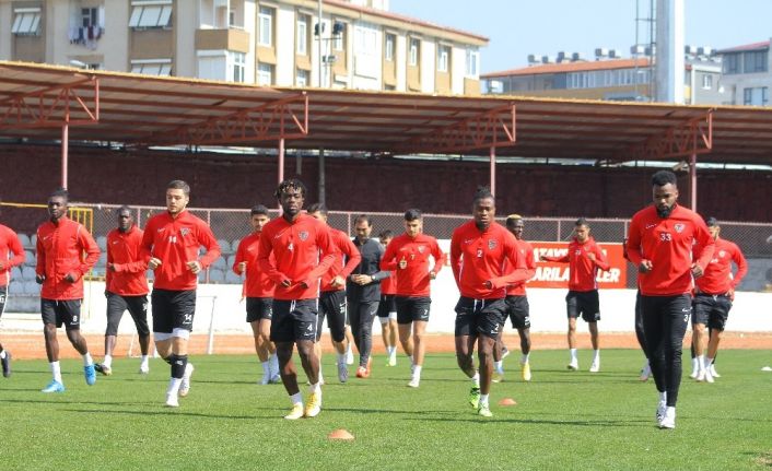 Hatayspor, BB Erzurumspor maçının hazırlıklarını tamamladı