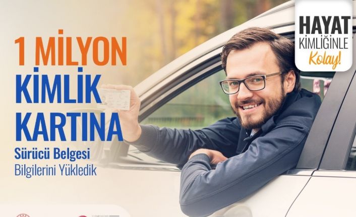 "Hayat Kimliğinde Kolay" uygulamasına 1 milyonun üzerinde başvuru yapıldı