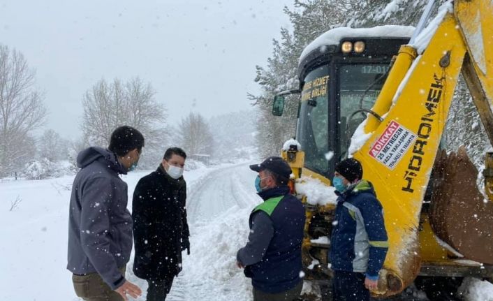 Kaymakam Göktaş çalışmaları inceledi