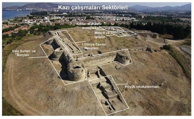 Kuşadası Belediyesi Kadıkalesi kazılarına desteğini sürdürüyor