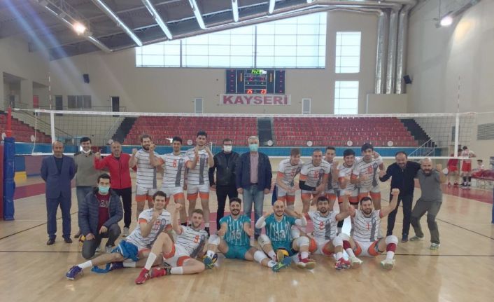 Melikgazi Belediyespor yine galip