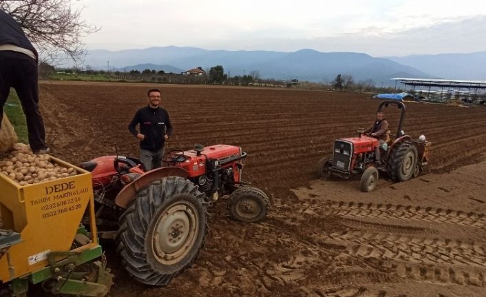 Ödemişli patates üreticisi fiyatlardan dertli