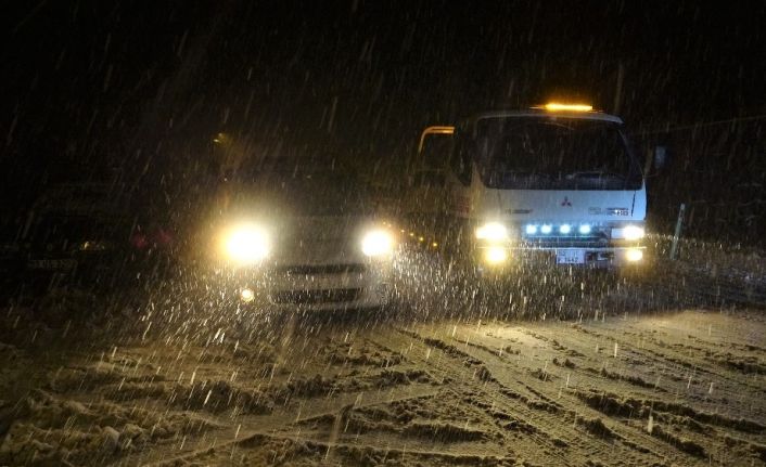 Ordu’da şiddetli kar yağışı hayatı olumsuz etkiledi